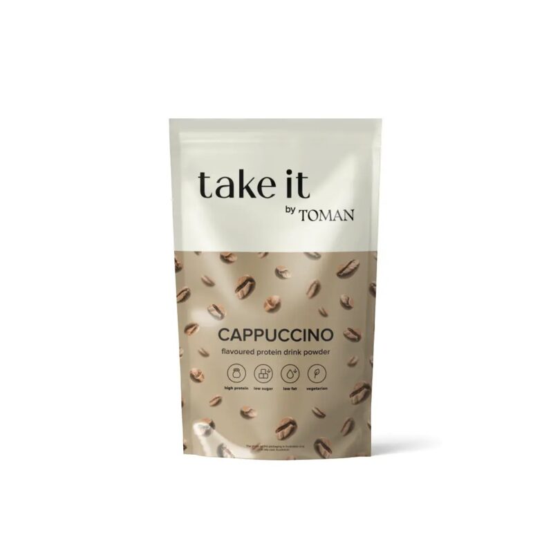 Cappuccino ízű tejsavó fehérjepor